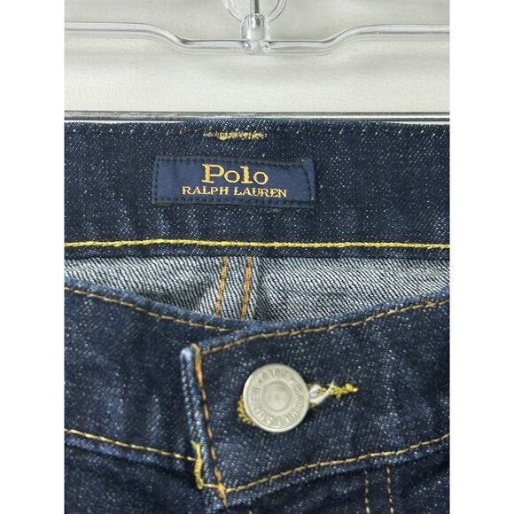 Polo Ralph Lauren Men's Size 34x32 Blue 'The Sullivan Slim' Straight-Leg Jeans - Picture 16 of 16